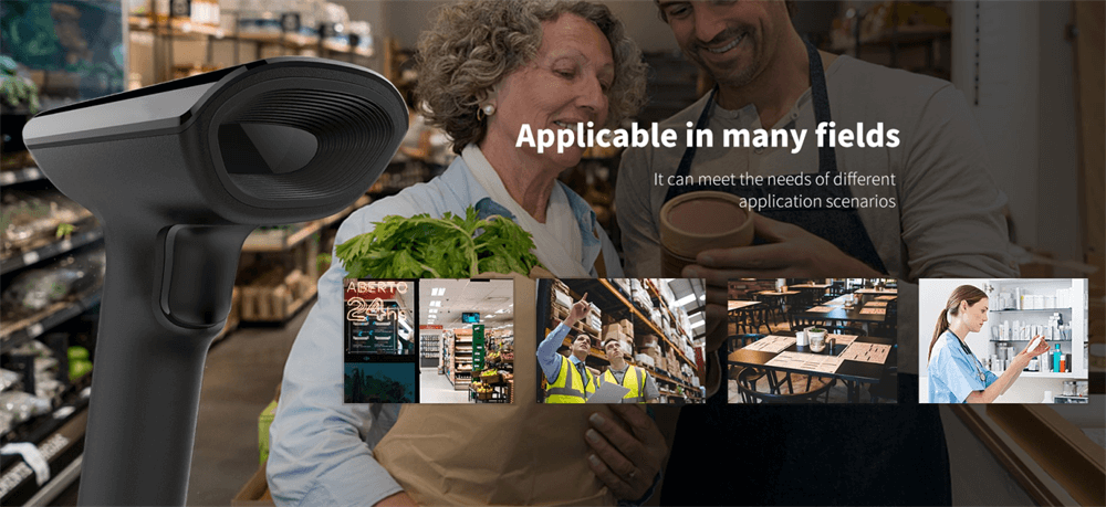 iDPRT handheld pemindai barcode