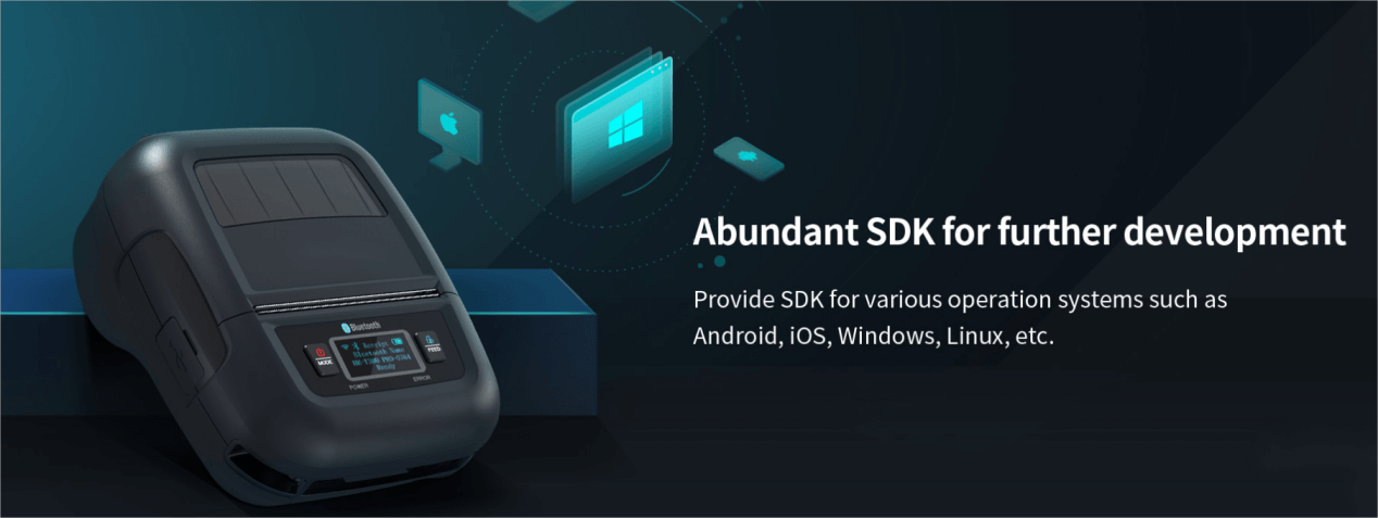 mobile printer kode batang